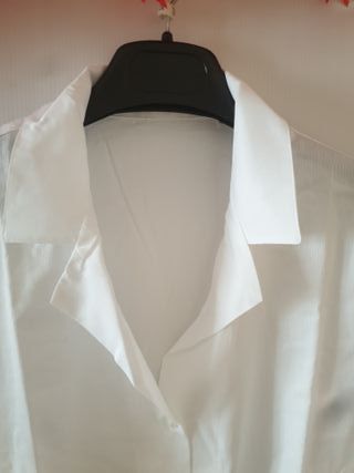 Camicia donna 100% cotone piquet.  Made in Italy