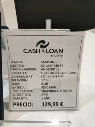 Samsung Galaxy S20 FE 128GB