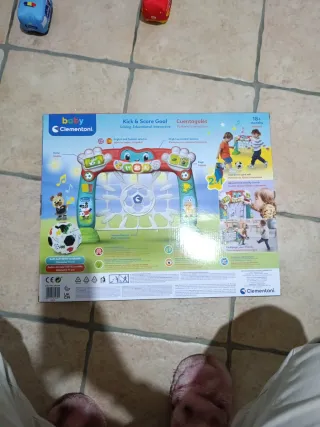 Portería interactiva Clementoni para bebés