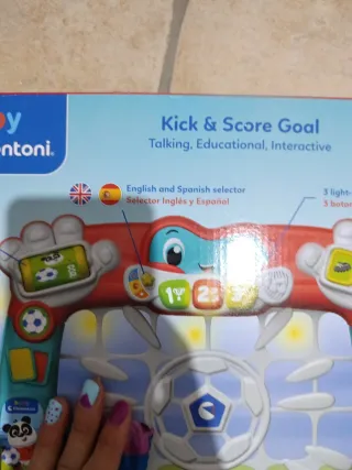 Portería interactiva Clementoni para bebés