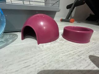 Jaula para hámster con accesorios