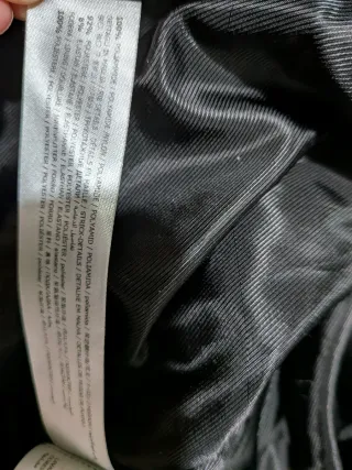 Bomber acolchada TWINSET negra con tachuelas