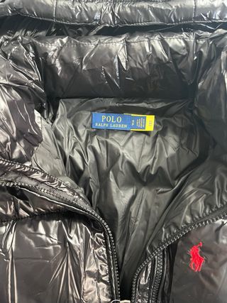 Abrigo acolchado Polo Ralph Lauren negro