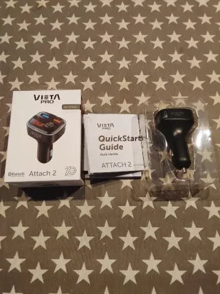 Transmisor FM Bluetooth Vieta Attach 2