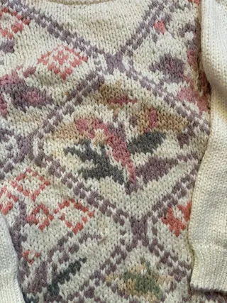 Jersey Efrati's Vintage Patrón Floral