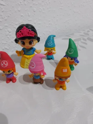 Figuras Pin y Pon Blancanueves y los 7 enanitos