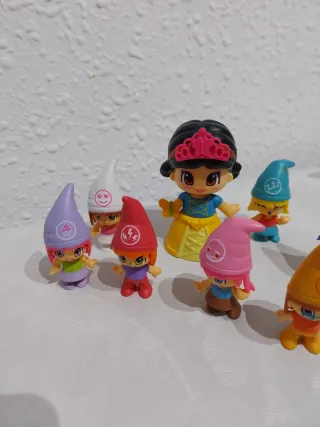 Figuras Pin y Pon Blancanueves y los 7 enanitos