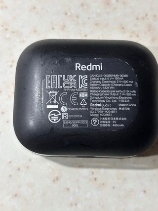 Cargador Auriculares Redmi