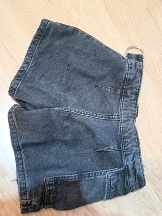 Falda pantalón Zara negra