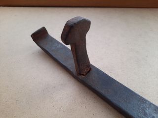 2 Cerrojos antiguos hierro forjado y pasador