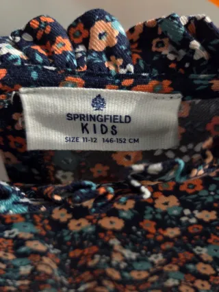 Vestido niña estampado floral