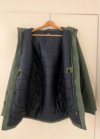 Parka Hackett London Tech Verde Talla 15-16 años
