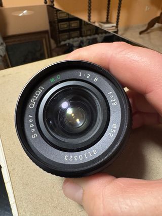 Objetivo Orion 1:2.8 f=28 Ø52 M.C.