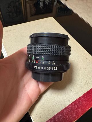 Objetivo Orion 1:2.8 f=28 Ø52 M.C.
