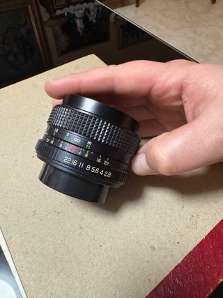 Objetivo Orion 1:2.8 f=28 Ø52 M.C.