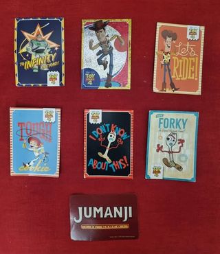 Lotto Carte Toy Story 4 + Jumanji
