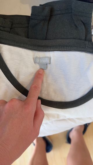 Camiseta All basics manga larga talla L