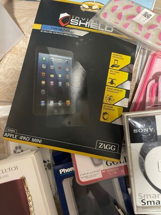 Lote Accesorios Tecnología: Fundas, Cargador, Smar