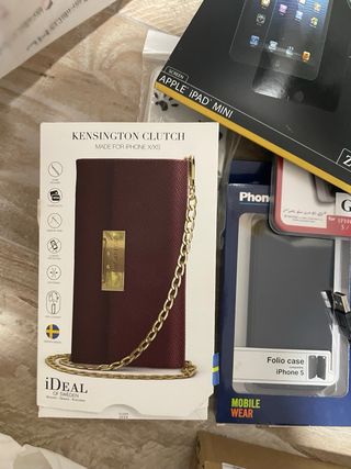 Lote Accesorios Tecnología: Fundas, Cargador, Smar