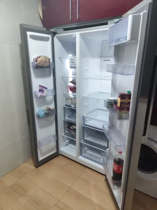 Nevera Americana BEKO para piezas - Falta gas