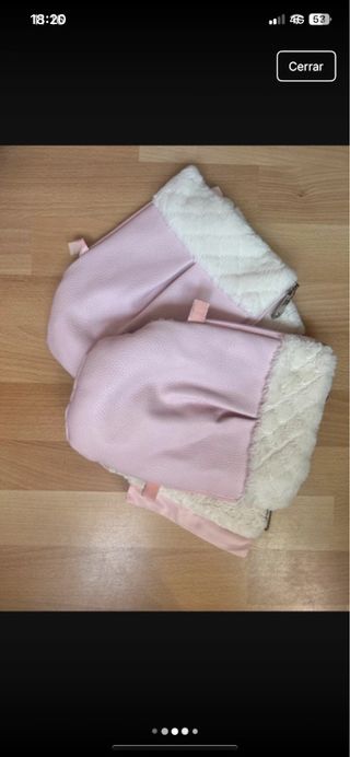 Manoplas pelo para carrito bebé