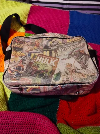 Bolso bandolera X-Men y Spider-Man