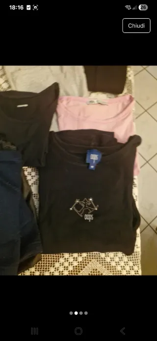 Set  pezzi: Leggings, Canotta, T-shirt