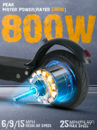 Patinete eléctrico Marca mankel potente y rápido