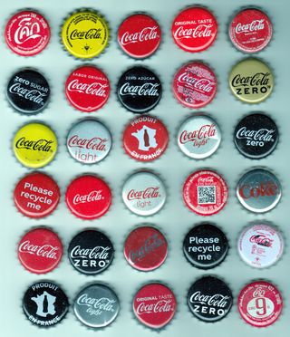 X30 CHAPAS COCA COLA ediciones especiales raras O