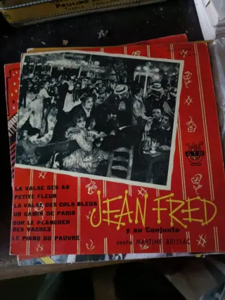 Diez vinilos antiguos música pop rock