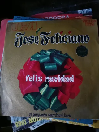 Diez vinilos antiguos música pop rock