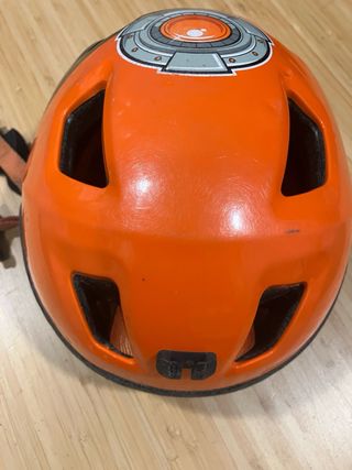 Casco bici infantil naranja