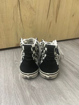 Vans Altas Cuadraditos