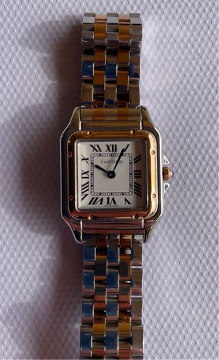 Reloj Panthère Oro Rosa y Acero