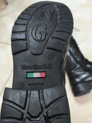 Stivali donna vera pelle nero