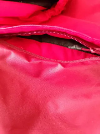 Chaqueta de esquí roja