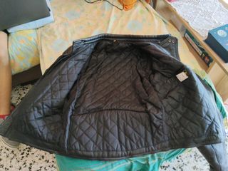 Chaqueta Piel Garibaldi Moto Mujer