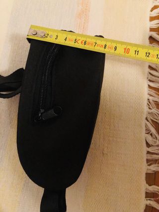 Borsino sottosella bici media nera