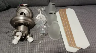 Lámpara Ventilador de Techo