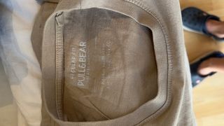 Camiseta Pull&Bear beige talla L