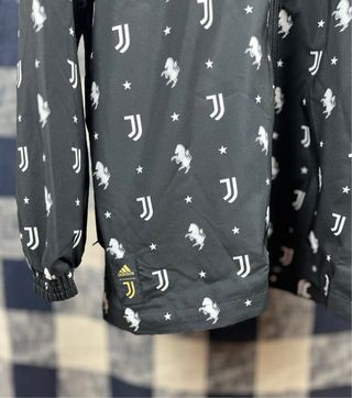 Chaqueta Adidas Juventus Negra y Blanca