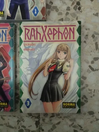 Rahxephon Manga Completo 3 Tomos