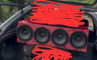 Cajón 4 Medios SPL Car Audio