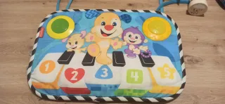 Lote juguetes bebé: tractor, piano, etc.