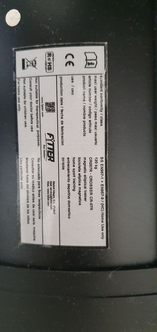 Bicicleta elíptica magnética CR007R