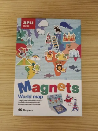 Juegos infantiles Djeco: Step by Step y Magnets