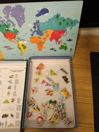 Juegos infantiles Djeco: Step by Step y Magnets