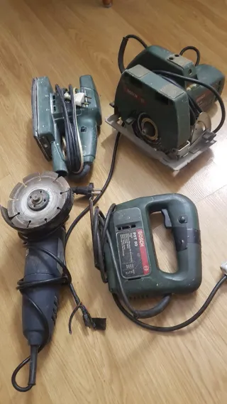 Lote Herramientas Eléctricas Bosch.No hago envíos.