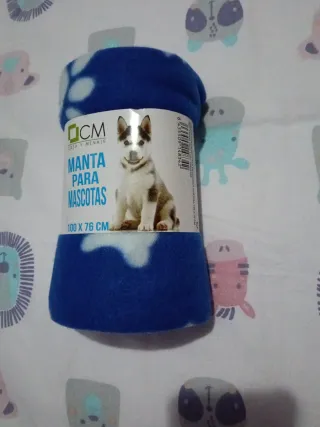 Manta para mascotas 100x76 cm