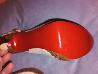 LOUBOUTIN T-38 ZAPATOS TACÓN NUEVO ORIGINALES